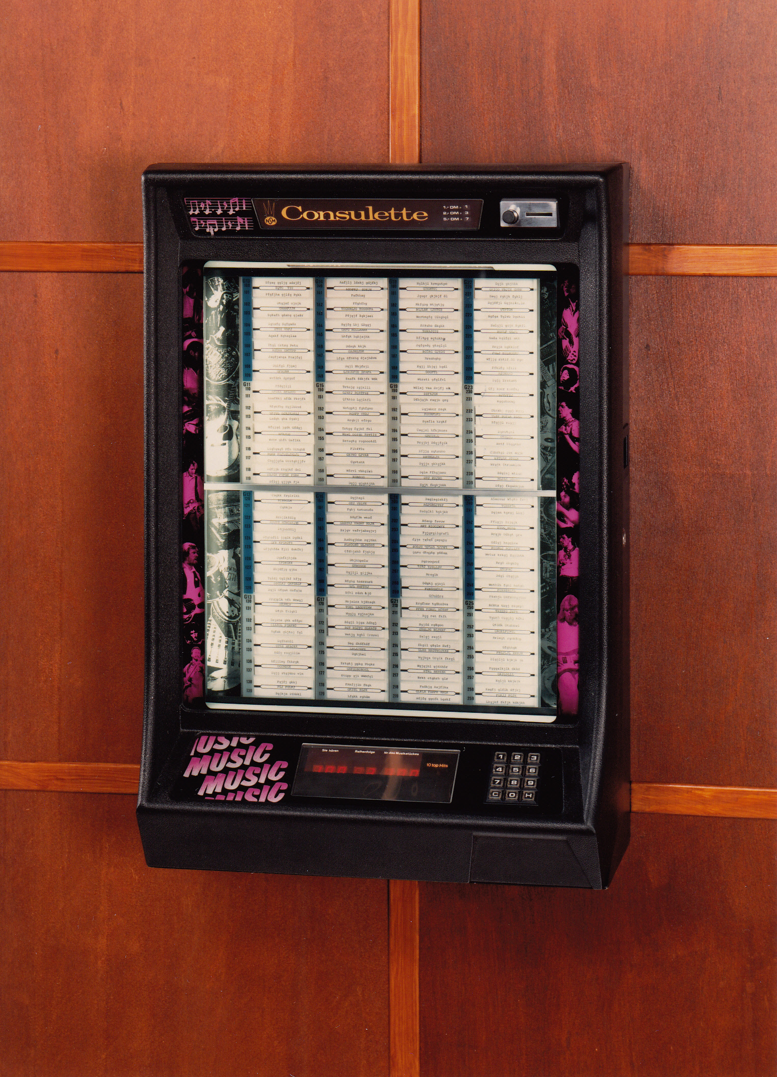 1985 retro jukebox consulette es 4